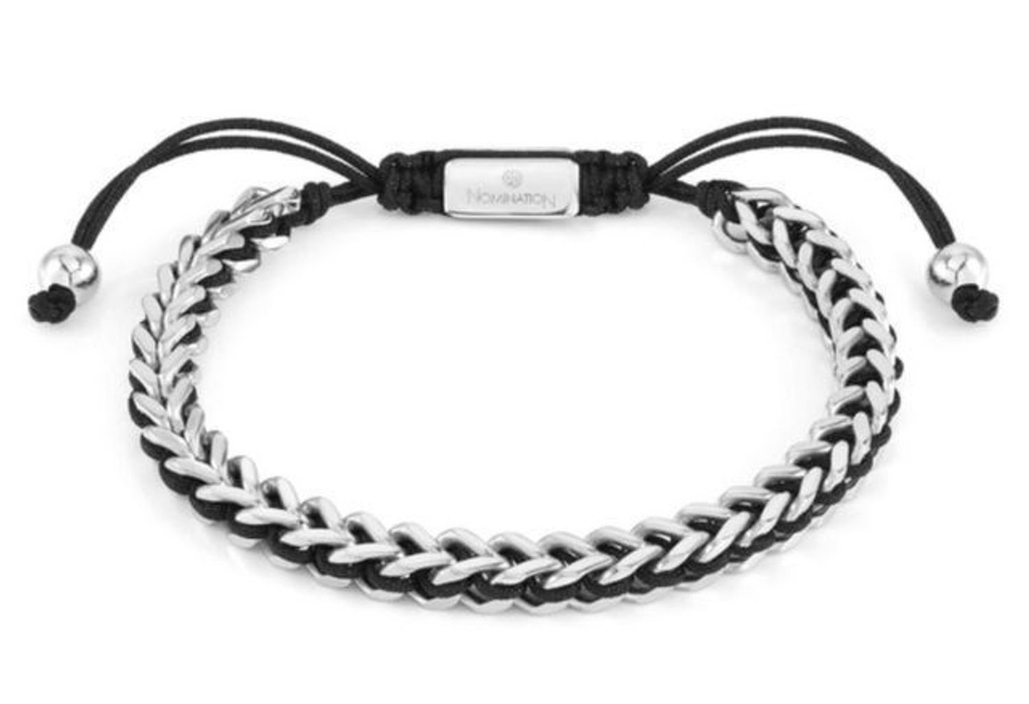 Bransoletka męska Nomination Beyond Stalowa z czarnymi elementami 028937 001.jpg